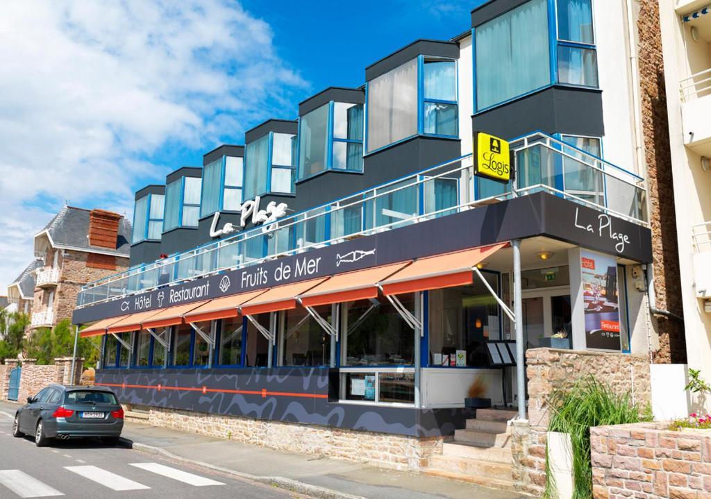Hotel De La Plage Эрки Экстерьер фото